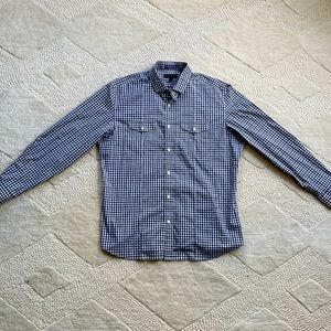 Banana Republic Gingham Check Button Down